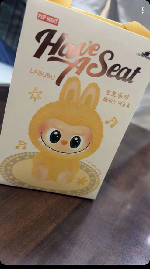 LABUBU™ "Have a Seat!" – POP MART Limited Edition | Viral Collectible Toy Trend