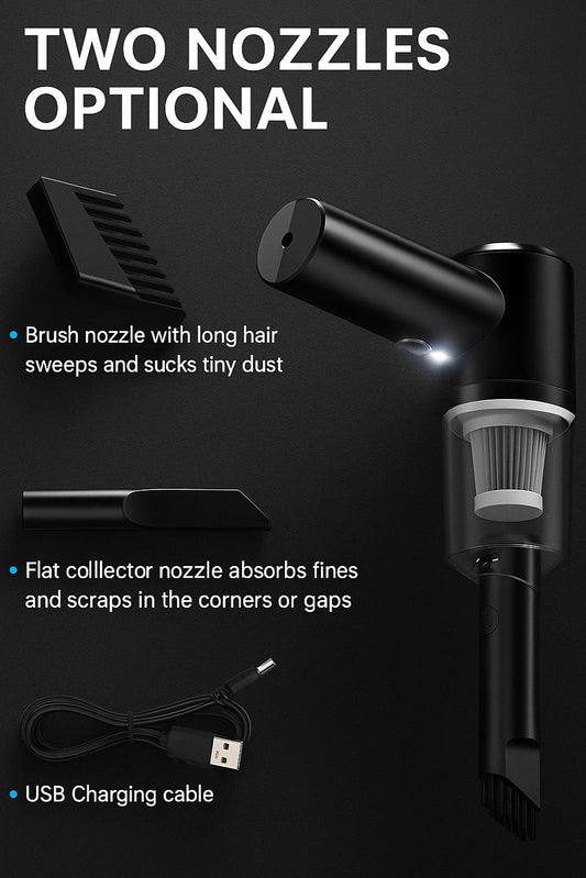Vacuum Suction Cleaner- Portable Air Duster Wireless