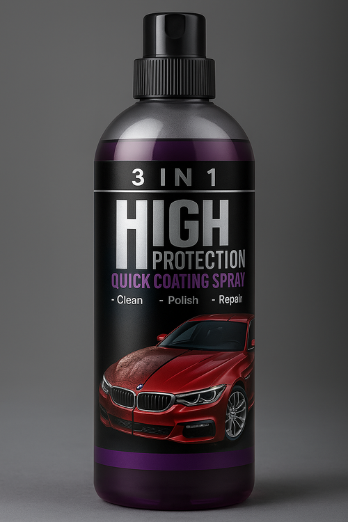 3 in 1 High Protection Quick Car Ceramic Coating Spray 200ML
